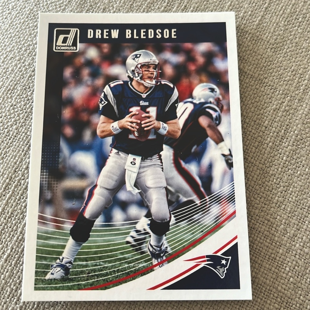RARE DREW BLEDSOE. 2018 panini